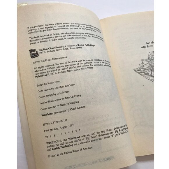 The Adventures of Wishbone Paperback Robinhound Crusoe Book #4 - Picture 4 of 6